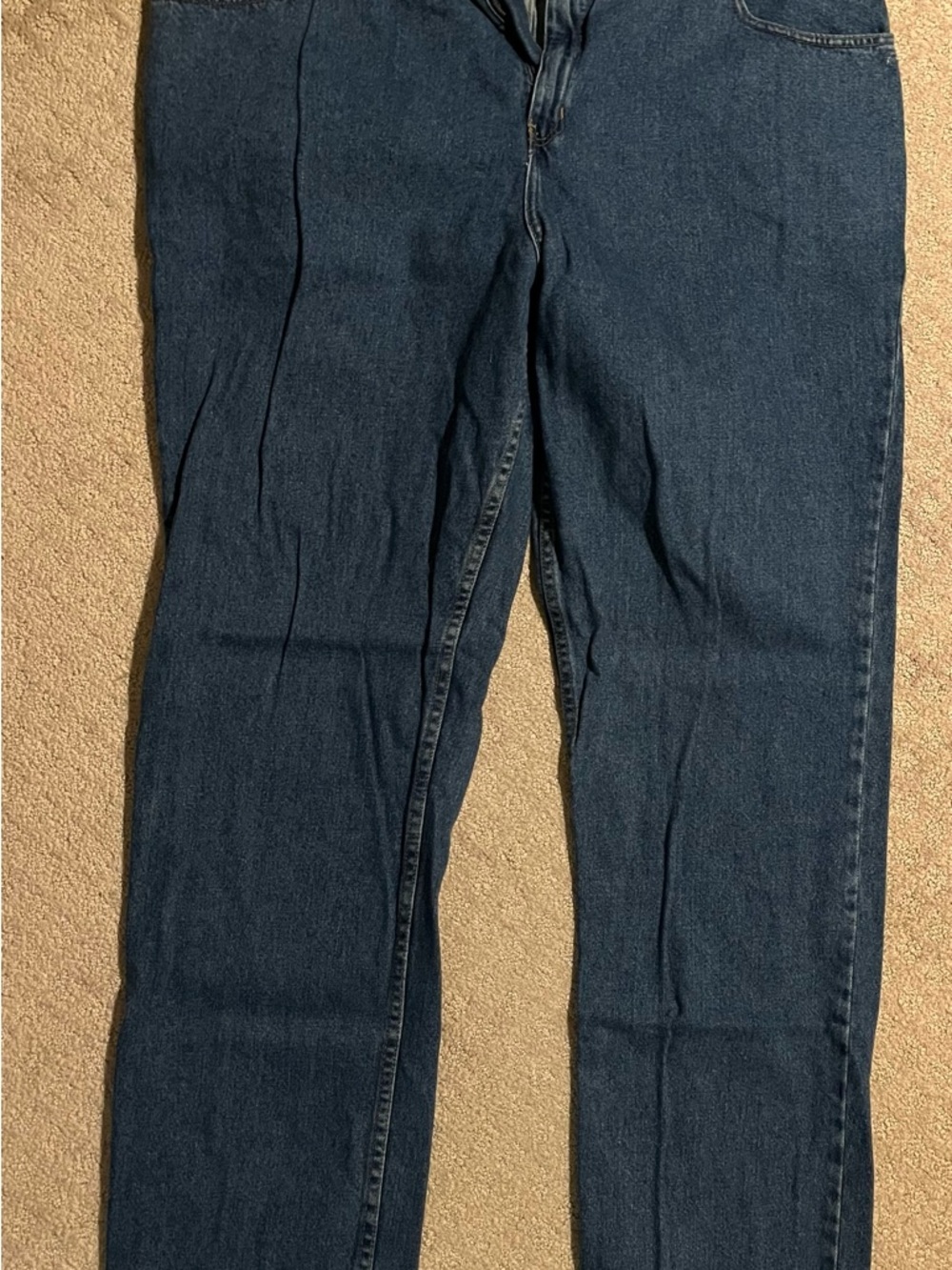 North Creek Traders Classic Dark Blue Straight-Leg Jeans